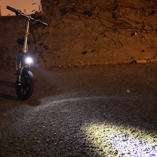 アクセル付き電動自転車　モペットタイプの画像