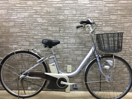 東京23区配達無料  新基準  ヤマハ パス 6Ah リチウム 電動自転車 中古 ★26★.