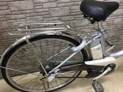 東京23区配達無料  新基準  ヤマハ パス 6Ah リチウム 電動自転車 中古 ★26★.
