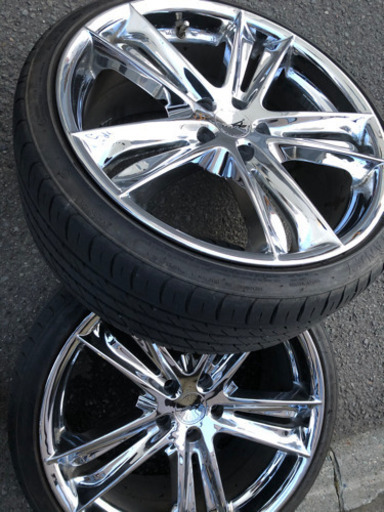 20インチメッキホイール！