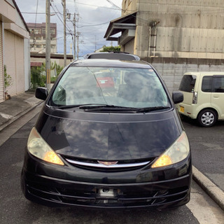 霊柩車！搬送車！エスティマ予備車検付き！の画像