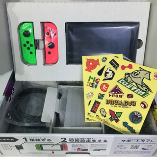 【取引完了済】【訳あり】Nintendo Switch スプラトゥーン2 セットの画像