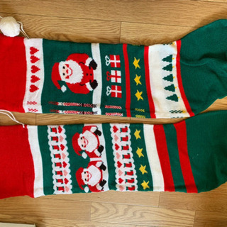 クリスマスソックス、小物入れの画像
