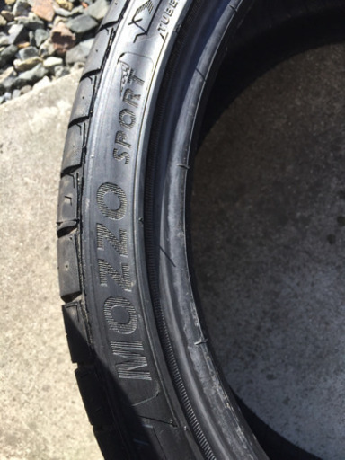 215/40R18 デュラターン MOZO sports  バリ山 4本