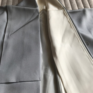 グレー　色留袖の画像