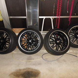 シビックタイプR（FK8)・BMW等に！新品ホイール付き19イン...