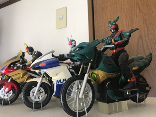 【非売品】仮面ライダーバイク　7台セット