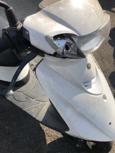 YAMAHA ジョグ　DX フロント曲がりあり　セル始動　福岡市南区