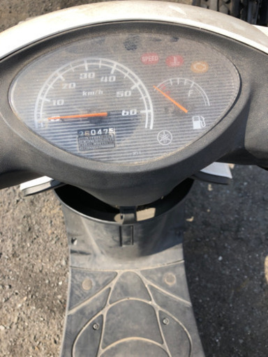 YAMAHA ジョグ　DX フロント曲がりあり　セル始動　福岡市南区