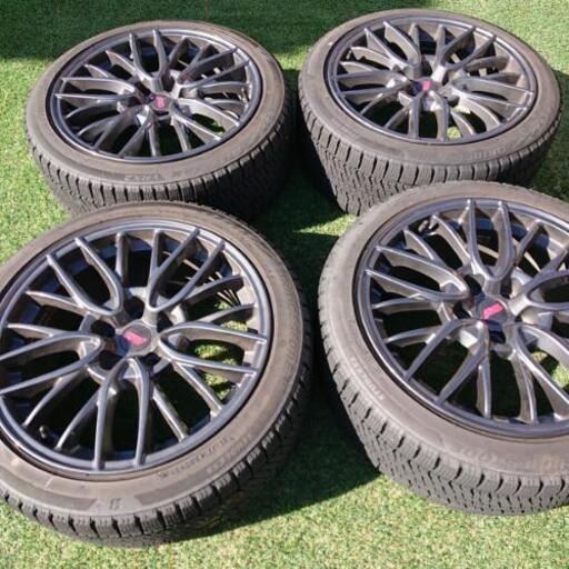 中古 245/40/18 ブリジストン VRX2 スバルstiホイル付き４本