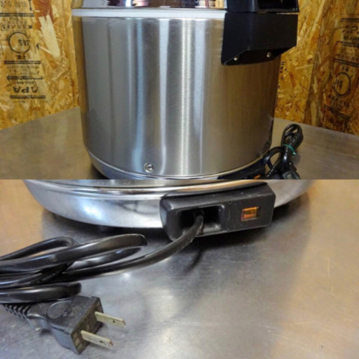 (4280-0)タイガー ステンレス 電子ジャー 業務用 5.4L JHA-540A-STN 三升 保温ジャー 中古品 厨房機器 飲食店 店舗