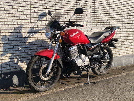 (千葉県発) 低走行 SUZUKI/スズキ EN125-3F (EN125-2Aの後継車) おまけ補修パーツ付き