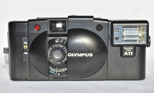 【完売】本体動作確認済 オリンパス XA2 新品電池付