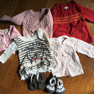 80サイズ女の子服靴