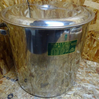 4283-0)美品☆EBM モリブデン鋼入☆寸胴鍋☆SUS316☆/45cm/