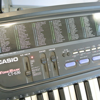 カシオの電子ピアノ スタンド付き 61鍵　練習用・自宅用に　ACアダプター付属　キーボード シンセサイザーの画像