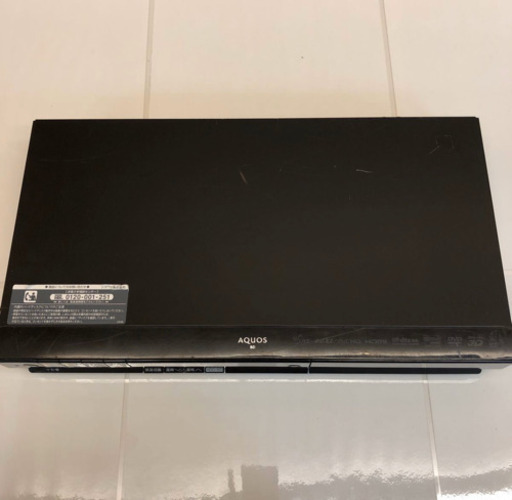 SHARP 簡単シリーズ500GB 2チューナー Blu-rayレコーダー AQUOS BD-HW51/2012年/動作品（744）AKARI