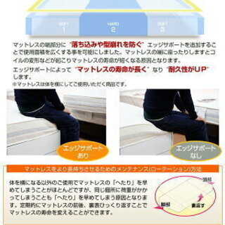 【済】マットレス・ベッドフレーム、ボックスシーツ類 の画像