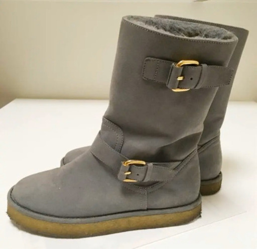 ステラマッカートニー❤️ムートンブーツ❤️ショートブーツ❤️ライトグレー❤️37