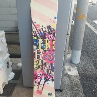 ピンク色 シャーベットスノーボード 143cm