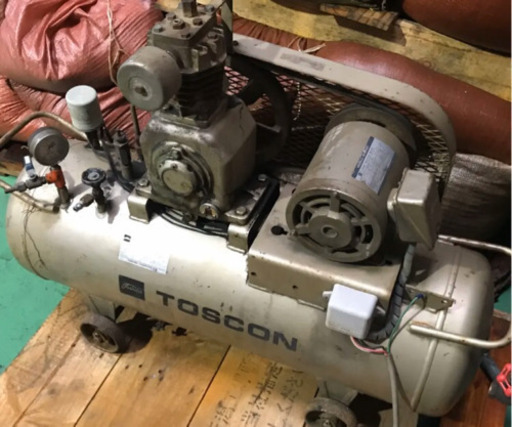 東芝　レシプロ　コンプレッサー　1馬力