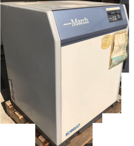 コベルコ  スクリューコンプレッサー　15馬力　ドライヤ付