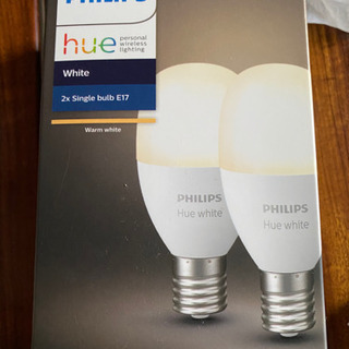 【未使用】Philips Hue E17 2個セットの画像