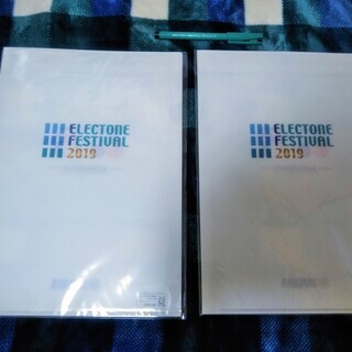 ★★新品・2セット!!ヤマハ音楽教室「エレクトーンフェスティバル2019」の2枚組クリアファイル★★の画像
