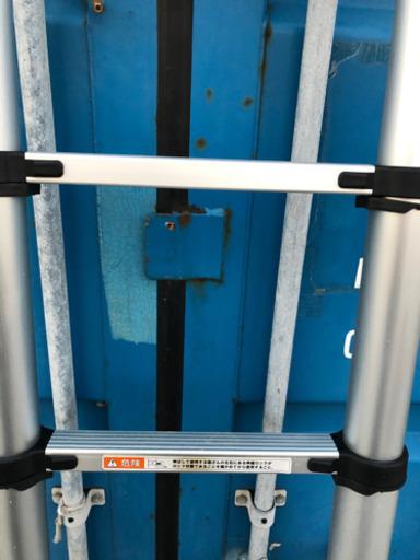 TASSCOM 伸縮はしご　3.8M 美品　脚立　ハシゴ