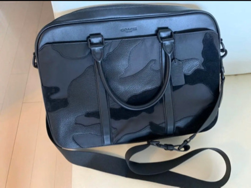 【新品同様】コーチCOACHメンズ用ブリーフケースF11635