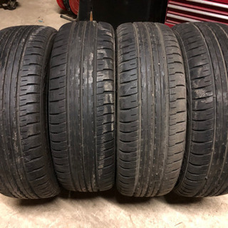 決まりましま　155/55R14 夏タイヤ　中古4本