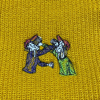 レフトアローン leftalone ニット帽 の画像