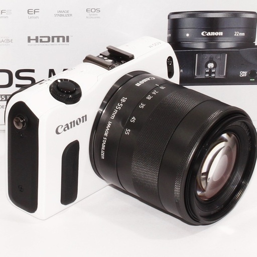 ★超極上美品＆WifiSDでスマホ転送★キヤノン EOS M レンズキット