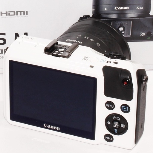 ★超極上美品＆WifiSDでスマホ転送★キヤノン EOS M レンズキット
