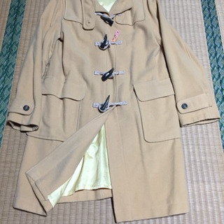🧥 イエローフード付ダッフルコート🧥