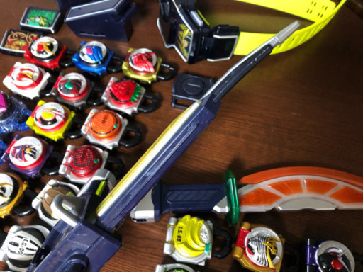 仮面ライダー鎧武  DX戦極ドライバー＆DX無双セイバー＆ロックシード