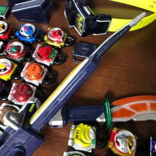 仮面ライダー鎧武  DX戦極ドライバー＆DX無双セイバー＆ロックシードの画像