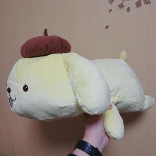 ポムポムプリンᙏ̤̫大きなぬいぐるみの画像