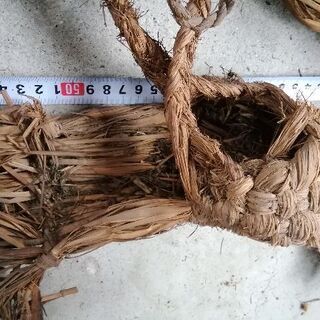 藁細工　ぞうり?