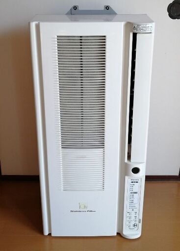 窓用エアコン 暖房付！　2011年製MORITA 冷暖房窓用エアコン MAC-HR18PA-W