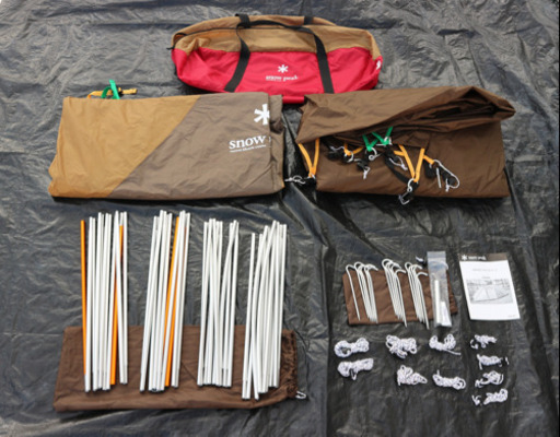 【テント】スノーピークアメニティードームＭ3点セット