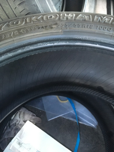 235/55R18 ４本 ヨコハマジオランダー