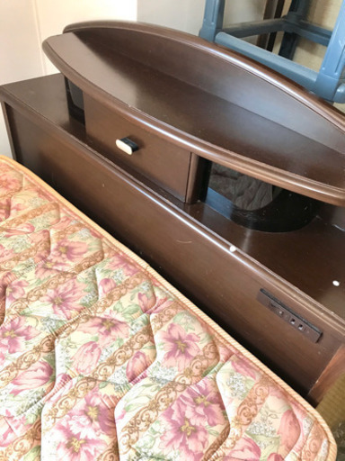 シングルベッド　ベッドフレーム　フランスベッド