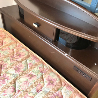 シングルベッド　ベッドフレーム　フランスベッドの画像