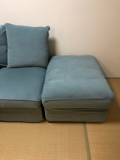 IKEA GRÖNLID グローンリード カウチソファ、3人掛け