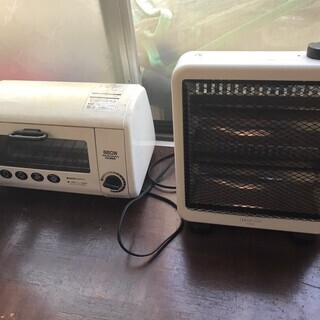 おまとめ 電気ストーブ FL-9405 オーブントースター 860w　