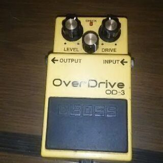 ボス■ギター用エフェクター ■オーバードライブOD-3値下げしました!