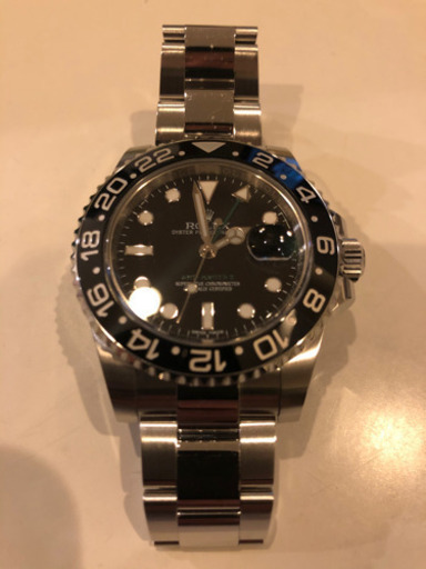 【値下げ】2018/11購入　美品　高年式　ロレックス　GMTマスターII 116710LN