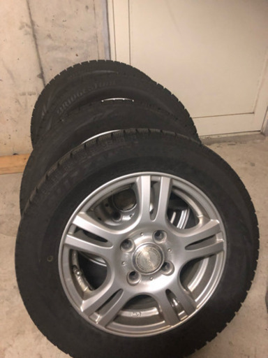 155／65R13   スタッドレスアルミ付きです