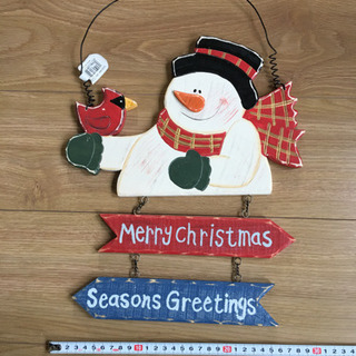 お値下げ  ハンドメイド  スノーマンの画像